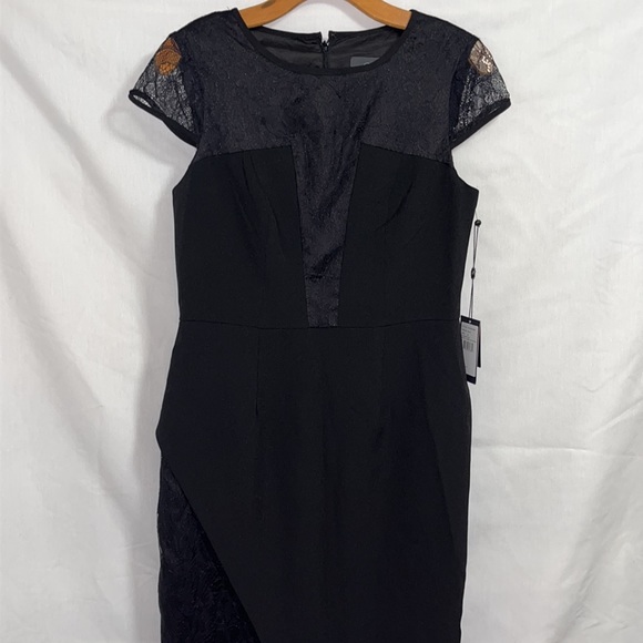 ADRIANNA PAPELL DRESS Sz 8 - Picture 3 of 11